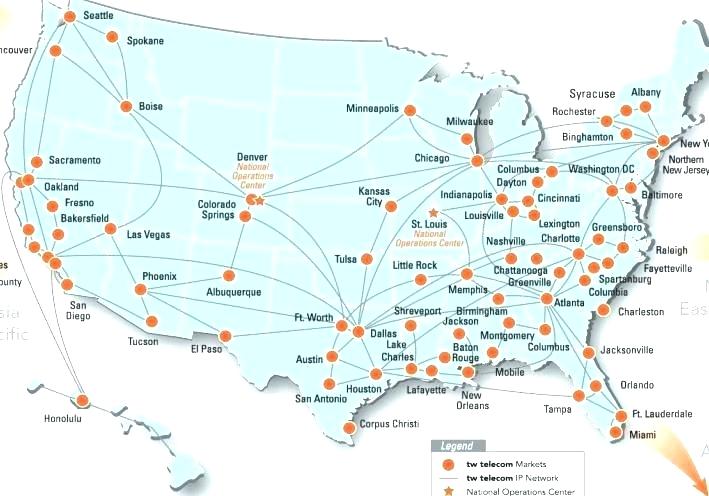 Att Fiber Coverage Map – Map Of The Usa With State Names